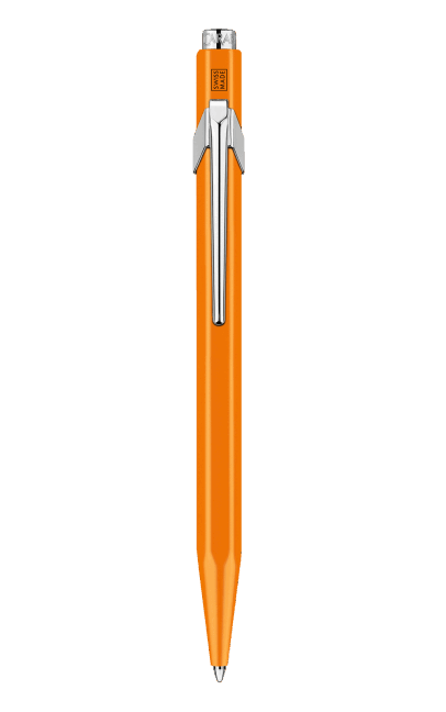 Stylo bille CARAN D'ACHE 849 Fluo Line - Orange Fluo - 7610186029257