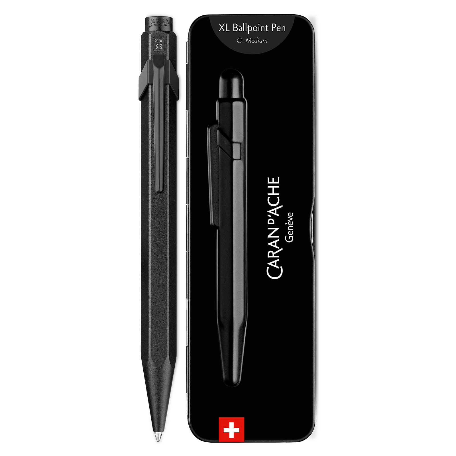 Stylo bille CARAN D'ACHE 849 XL Black Code - 7630002360630