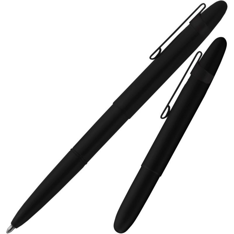 Stylo bille FISHER SPACE PEN Bullet avec Clip - Noir Mat - 747609844450