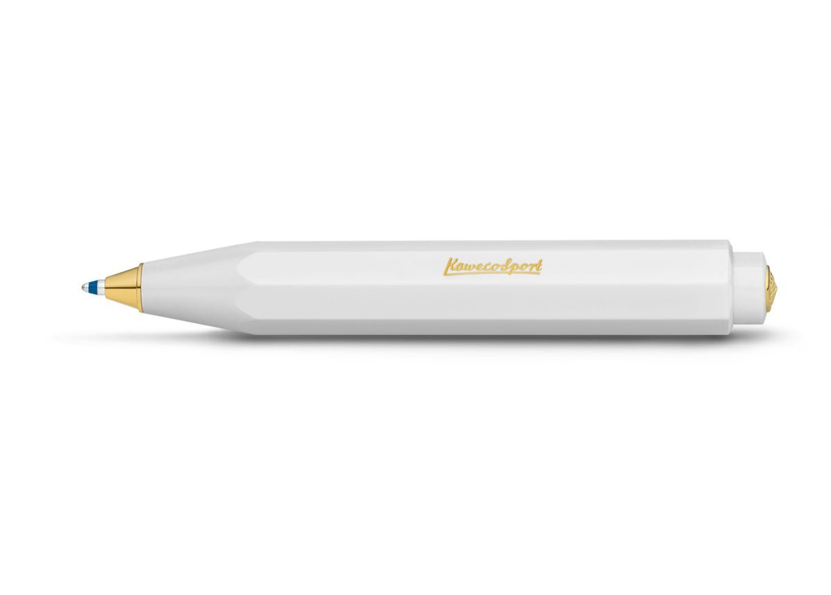 Stylo bille KAWECO Classic Sport - White - 4250278600495