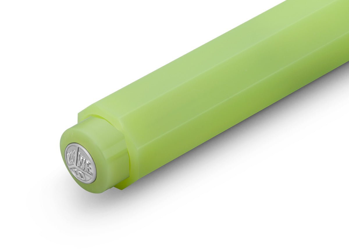 Stylo bille KAWECO Frosted Sport - Fine Lime - 4250278617790