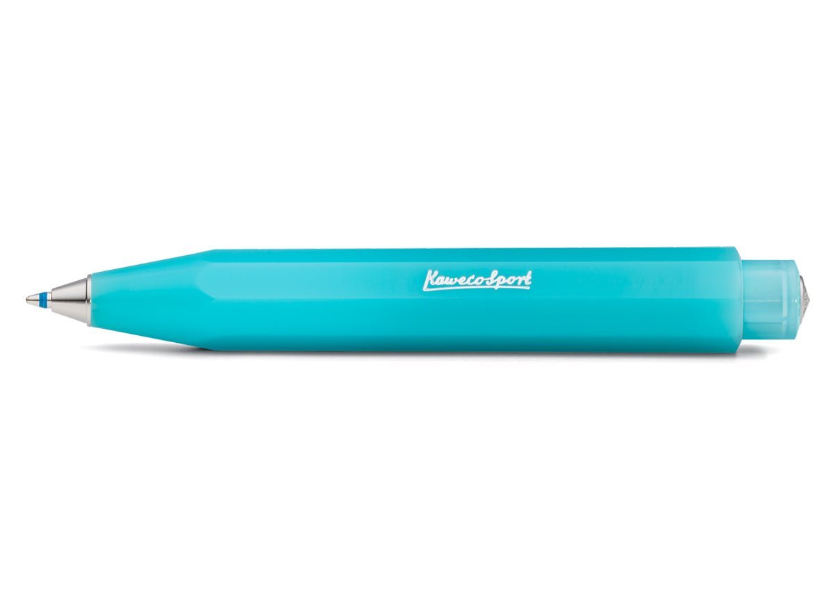 Stylo bille KAWECO Frosted Sport - Light Blueberry - 4250278617653