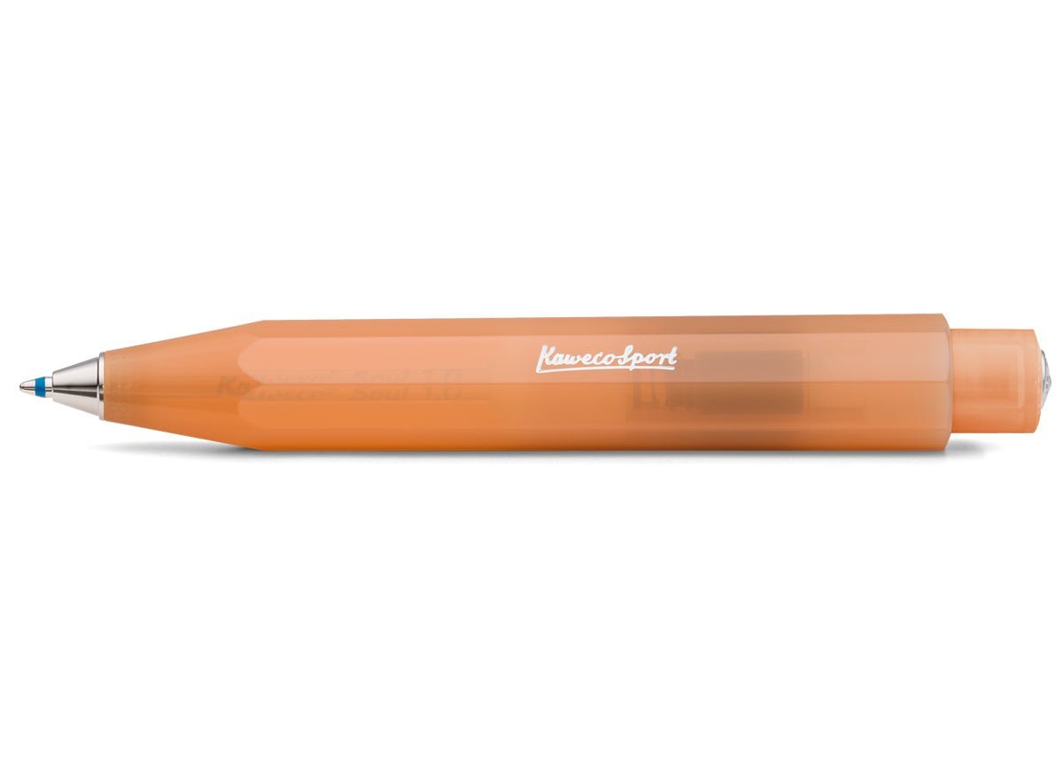 Stylo bille KAWECO Frosted Sport - Soft Mandarin - 4250278617370