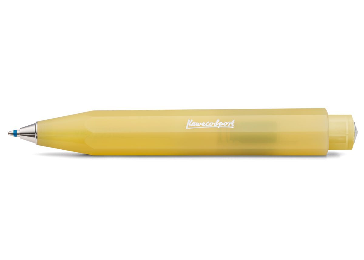 Stylo bille KAWECO Frosted Sport - Sweet Banana - 4250278617233