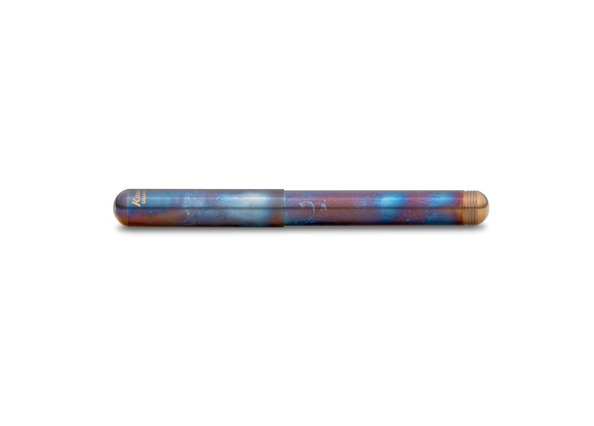 Stylo bille KAWECO Liliput avec capuchon - Fireblue - 4250278623890