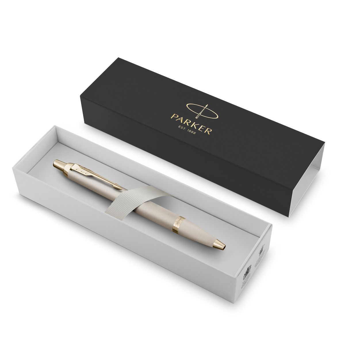 Stylo bille PARKER IM Monochrome - Champagne - 3026981729560