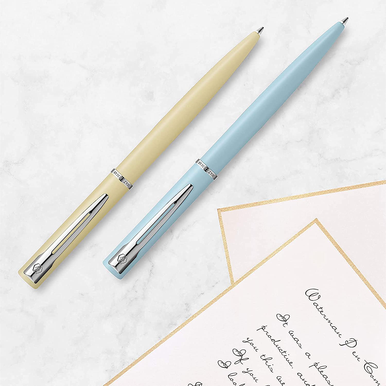 Stylo bille WATERMAN Allure - Jaune Pastel - 