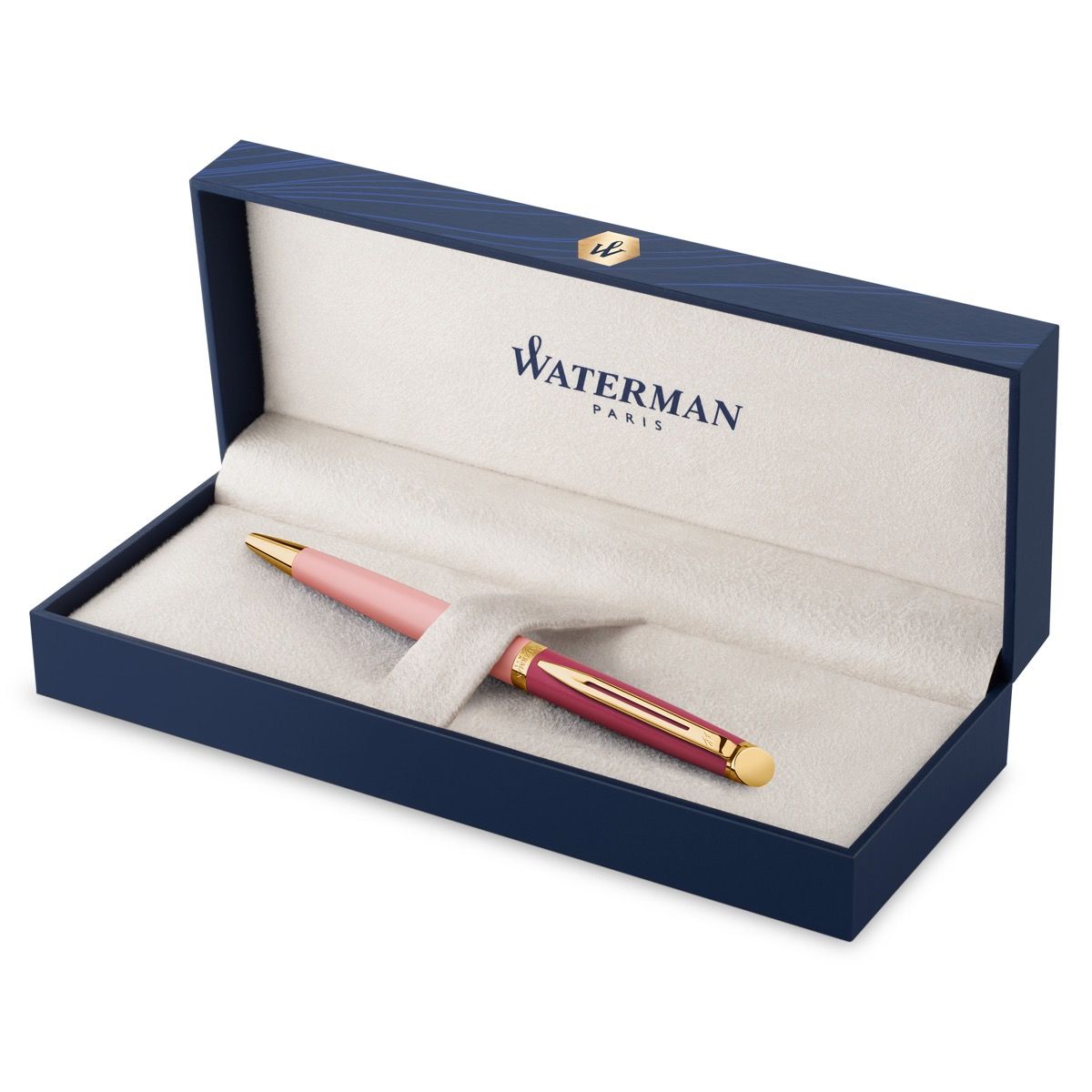 Stylo bille WATERMAN Hémisphère Colour Blocking - Rose GT - 3026981798993