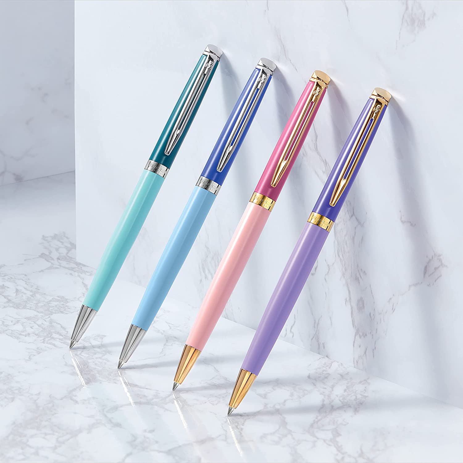 Stylo bille WATERMAN Hémisphère Colour Blocking - Rose GT - 3026981798993