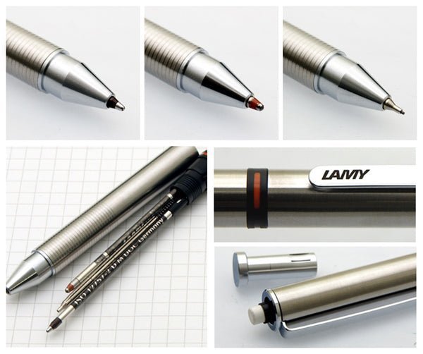 Stylo multifonction LAMY st tri pen - Noir - 