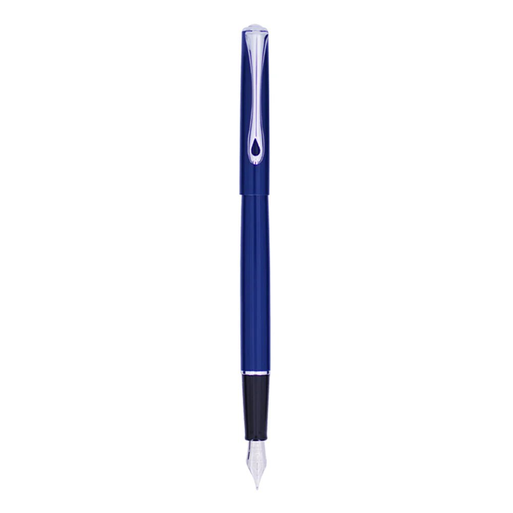 Stylo plume DIPLOMAT Traveller - Fine (F) - Navy blue - 4009746016234