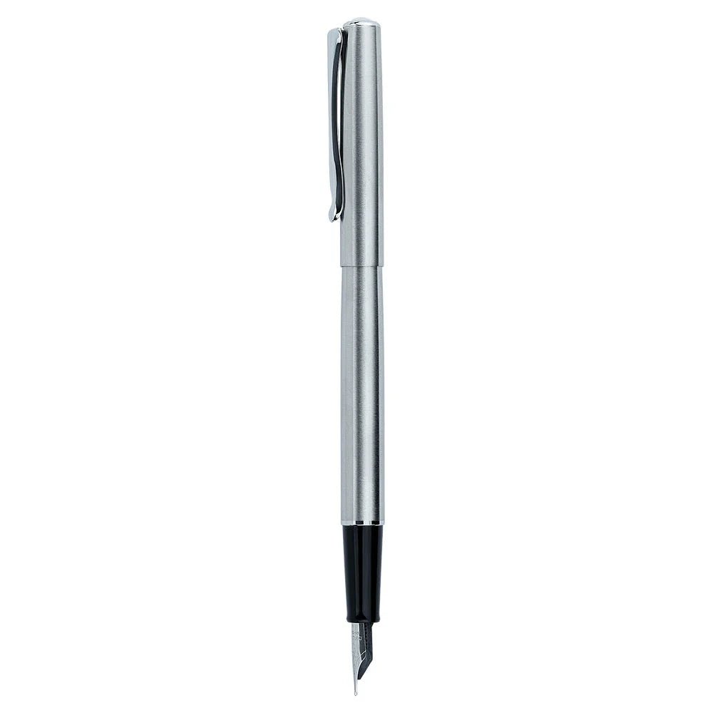 Stylo plume DIPLOMAT Traveller - Fine (F) - Stainless steel - 4009746024734