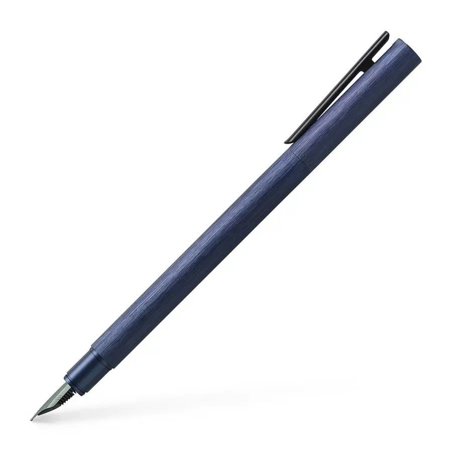 Stylo plume FABER - CASTELL Neo Slim - Extra - fine (EF) - Aluminium bleu - 