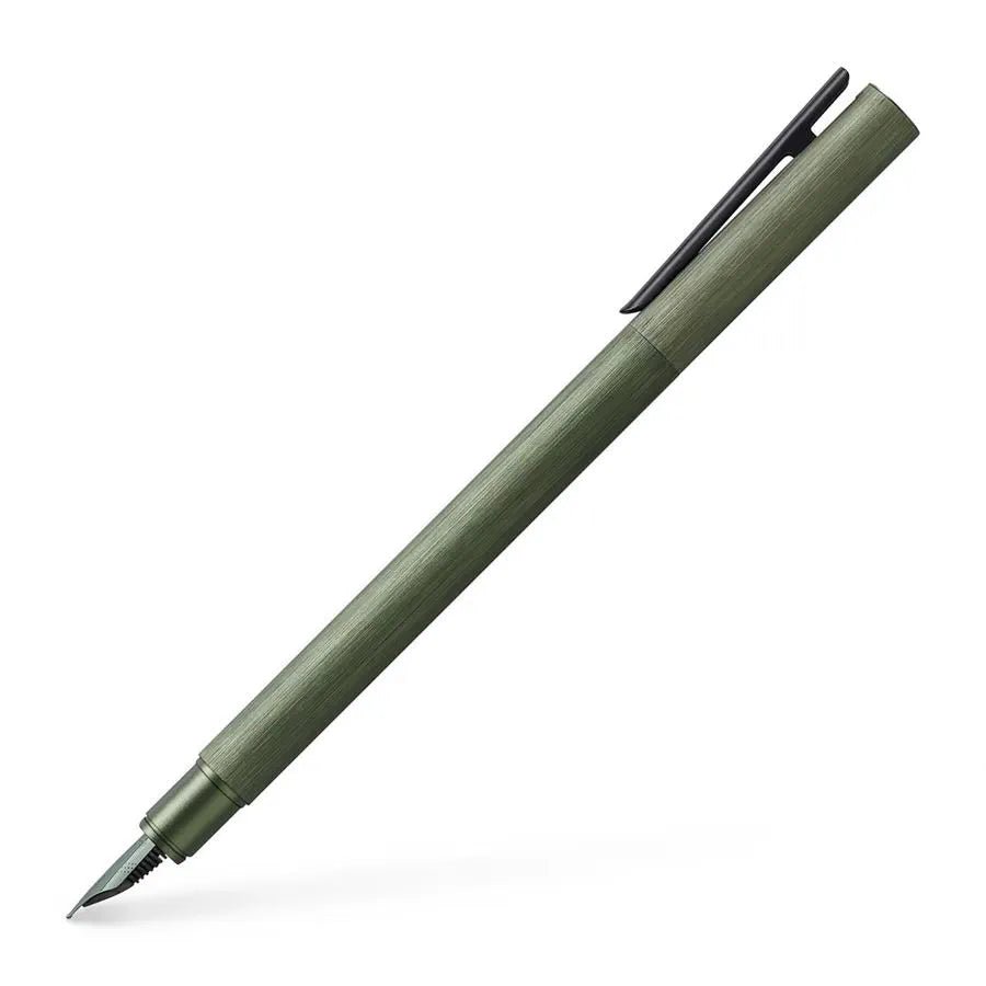 Stylo plume FABER - CASTELL Neo Slim - Extra - fine (EF) - Aluminium vert - 