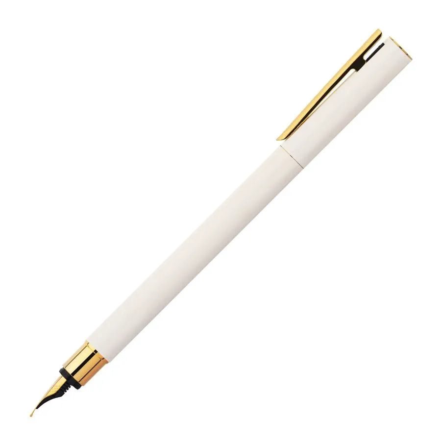 Stylo plume FABER - CASTELL Neo Slim - Extra - fine (EF) - Métal doré marshmallow - 