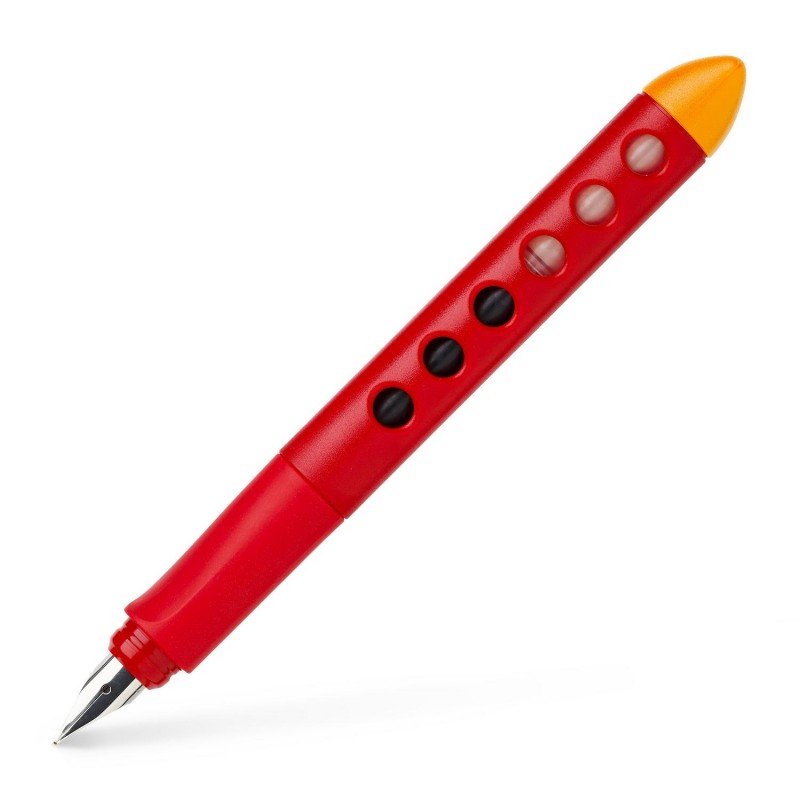 Stylo plume FABER - CASTELL Scribolino - Medium (M) - Red - 4005401498520