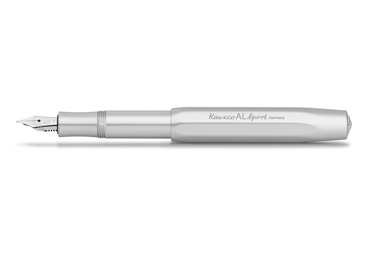 Stylo plume KAWECO Al Sport - Silver - Extra - fine (EF) - 4250278604448