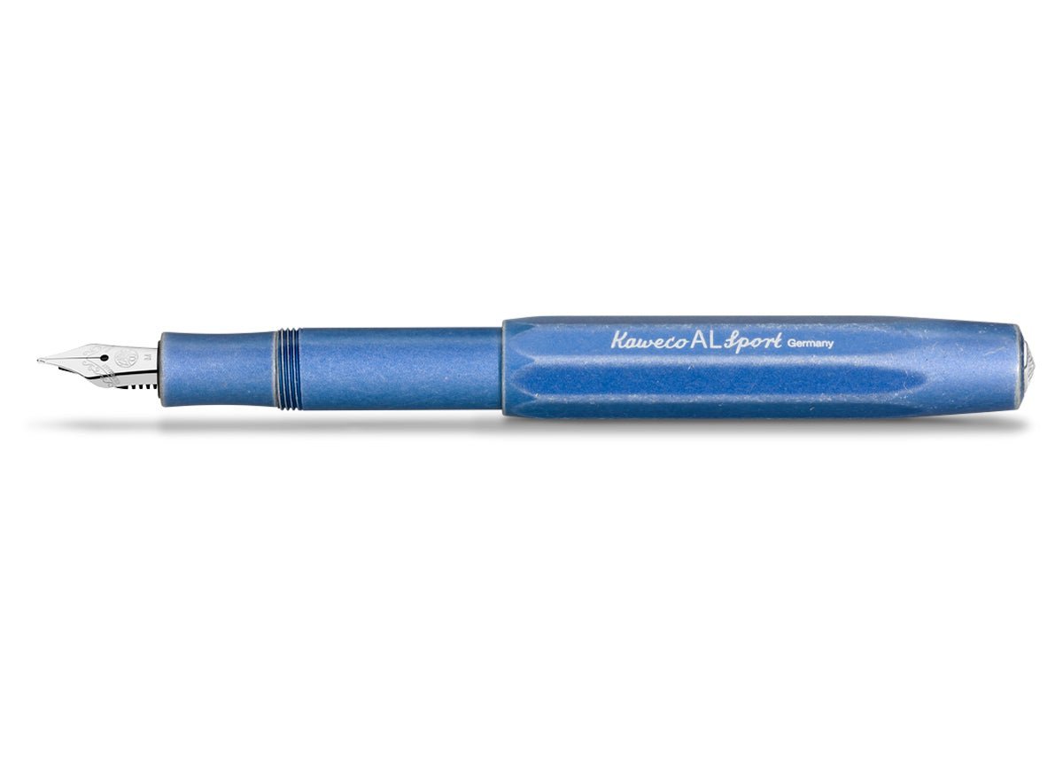 Stylo plume KAWECO Al Sport - Stonewashed Blue - Extra - fine (EF) - 4250278608422