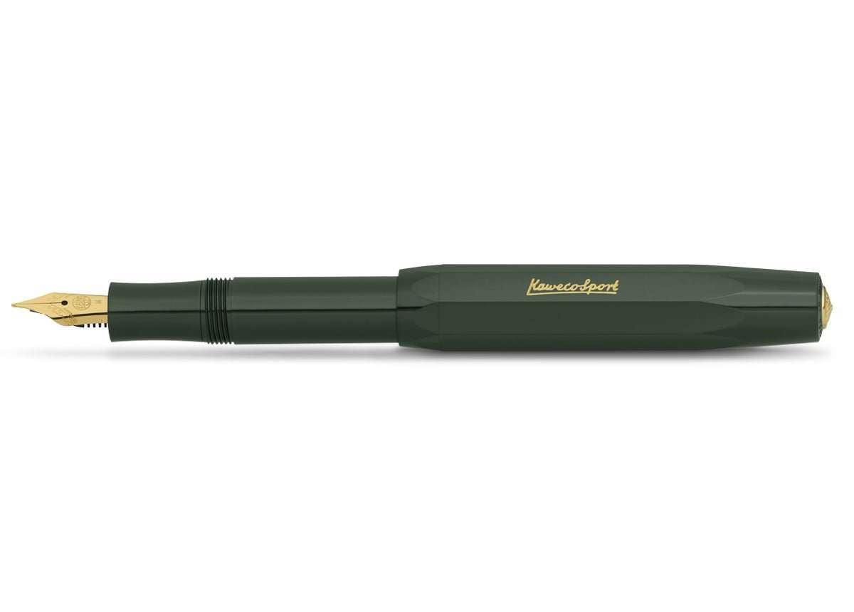 Stylo plume KAWECO Classic Sport - Green - Extra - fine (EF) - 4250278604929