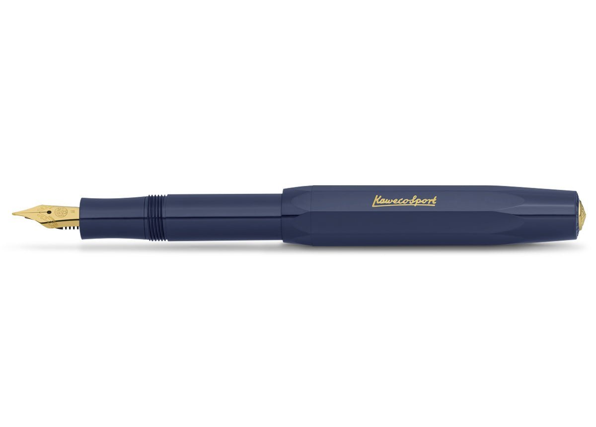 Stylo plume KAWECO Classic Sport - Navy - Extra - fine (EF) - 4250278616144