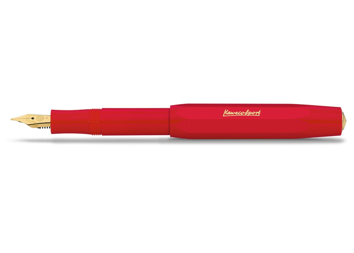 Stylo plume KAWECO Classic Sport - Red - Extra - fine (EF) - 4250278611507