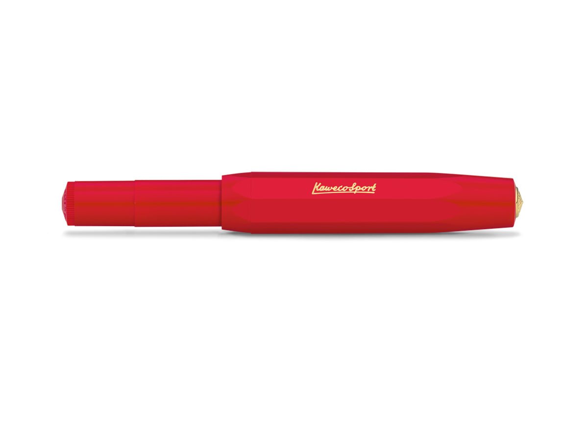 Stylo plume KAWECO Classic Sport - Red - Extra - fine (EF) - 4250278611507