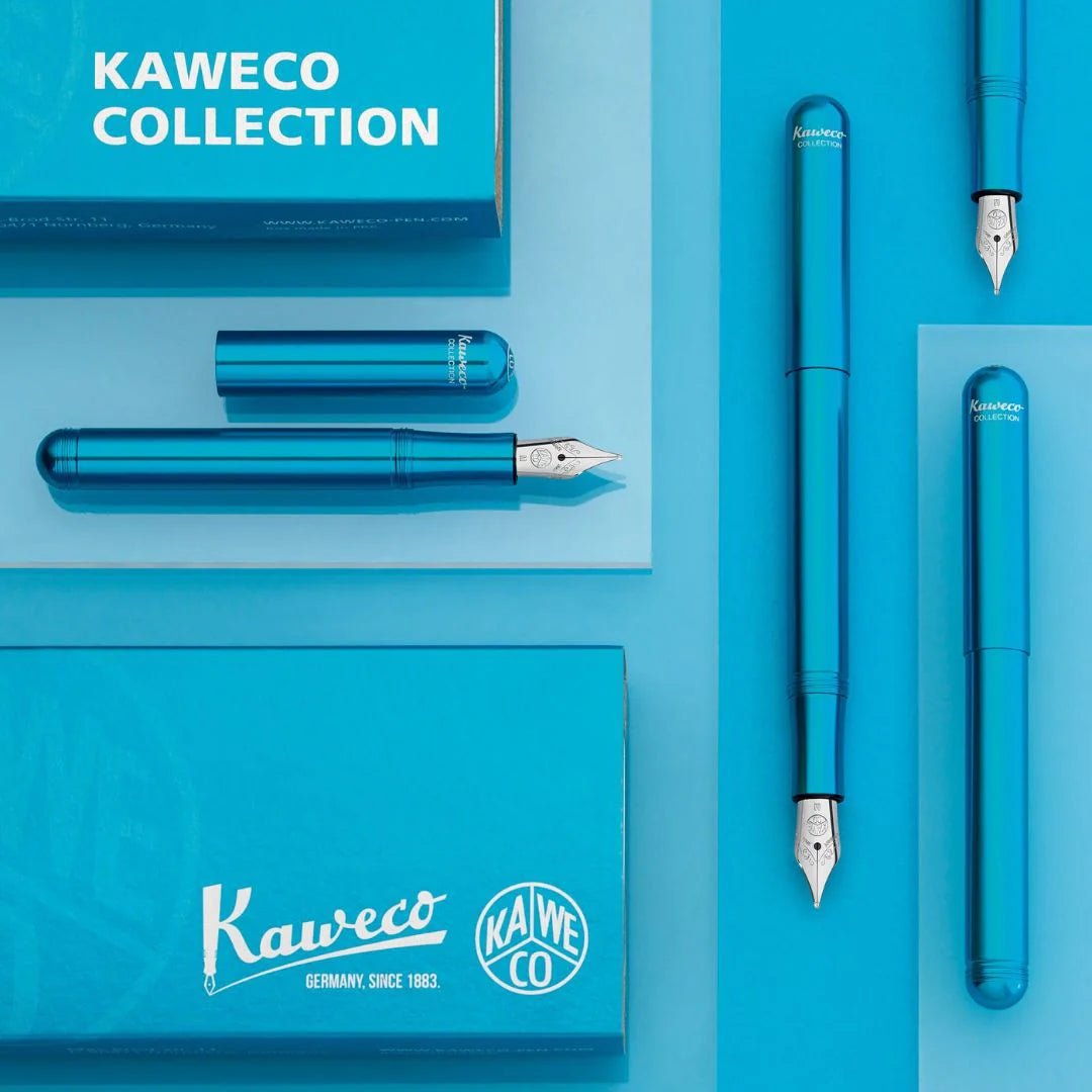 Stylo plume KAWECO Collection Liliput Blue - Extra - fine (EF) - Blue - 4251734922380