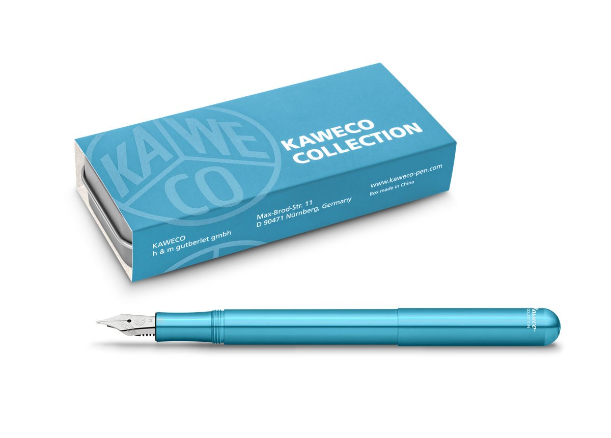 Stylo plume KAWECO Collection Liliput Blue - Extra - fine (EF) - Blue - 4251734922380