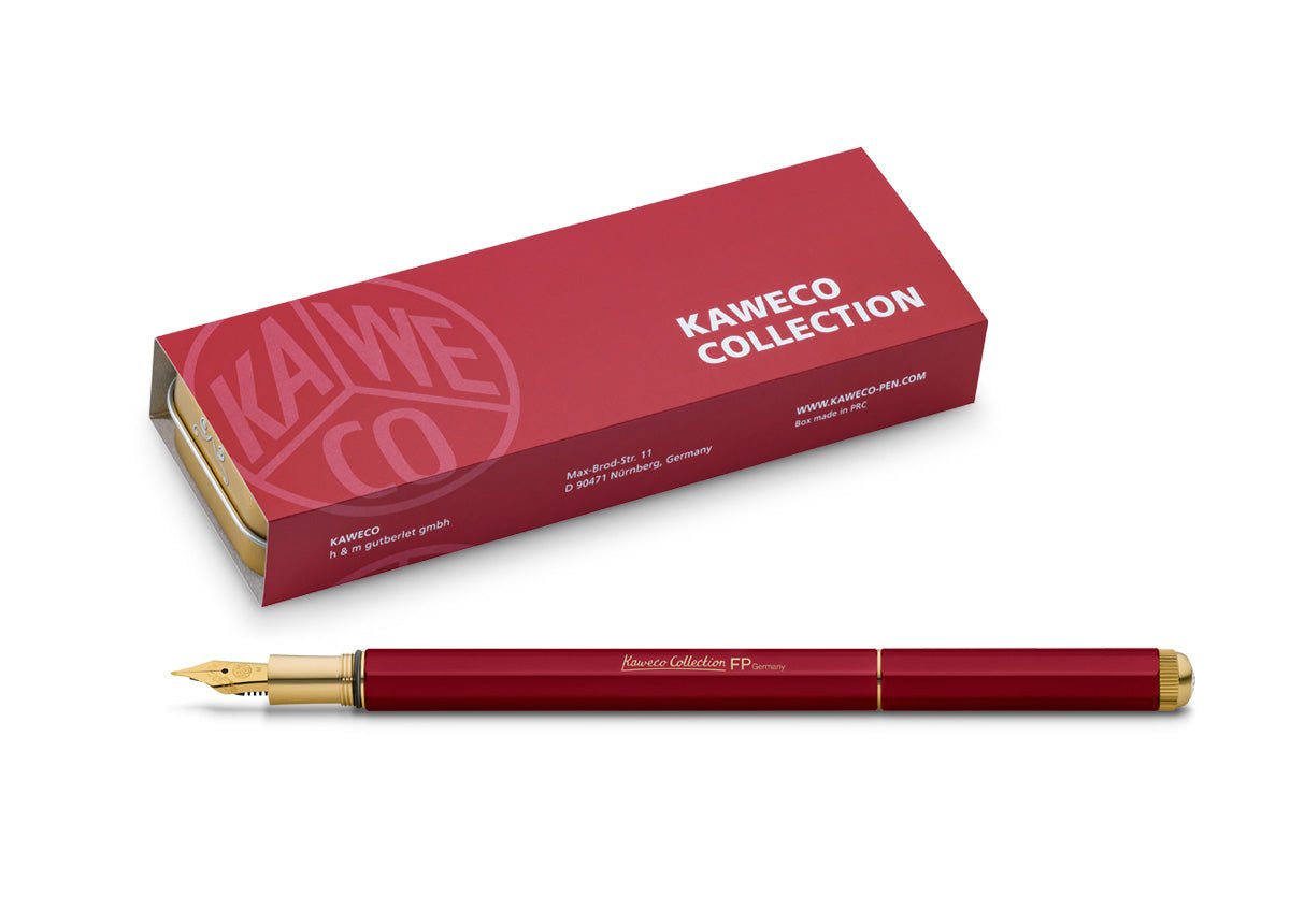 Stylo plume KAWECO Collection Special Red - Extra - fine (EF) - Red - 4251734918598