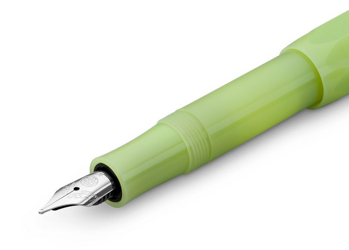 Stylo plume KAWECO Frosted Sport - Fine Lime - Extra - fine (EF) - 4250278617745