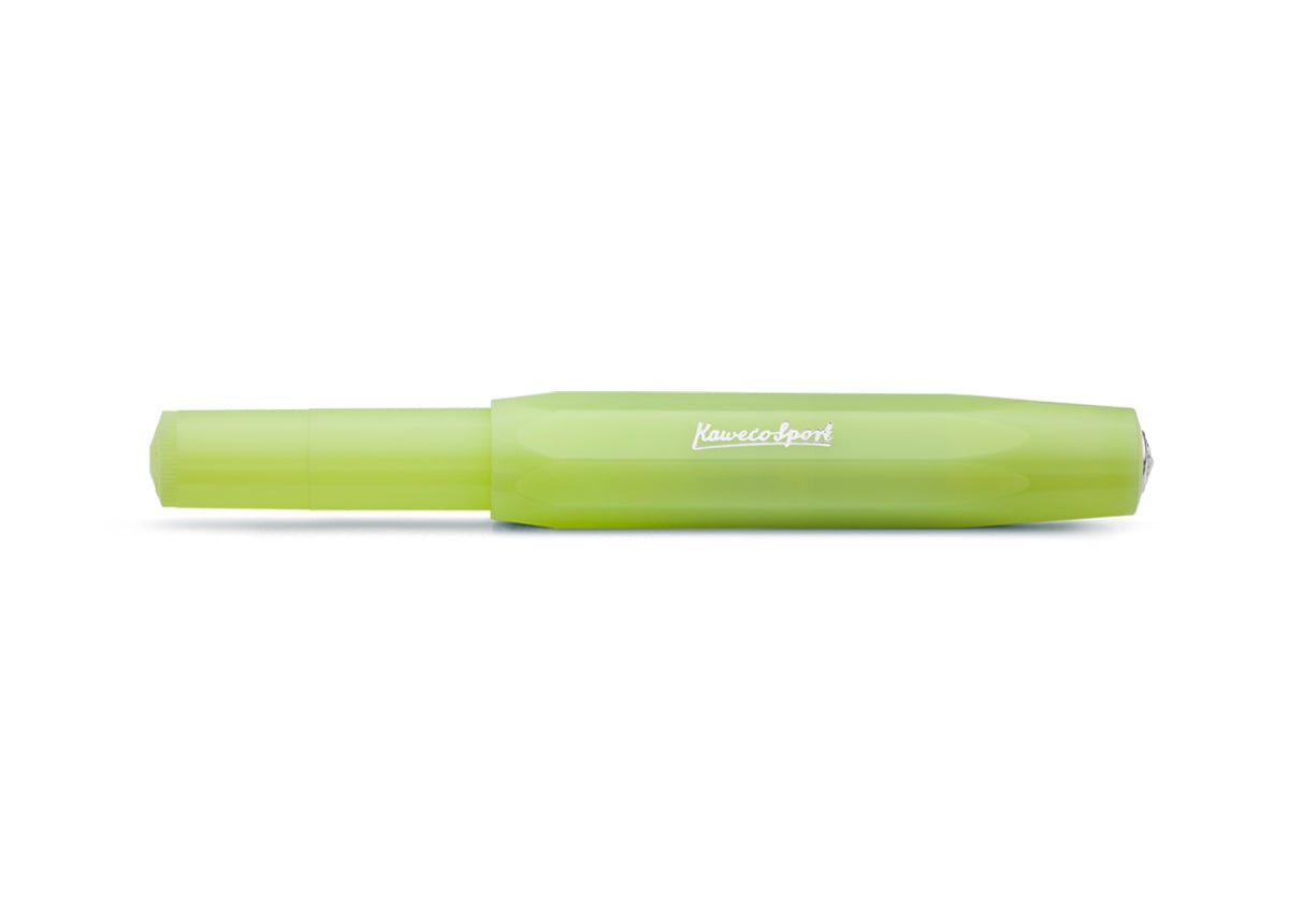 Stylo plume KAWECO Frosted Sport - Fine Lime - Extra - fine (EF) - 4250278617745