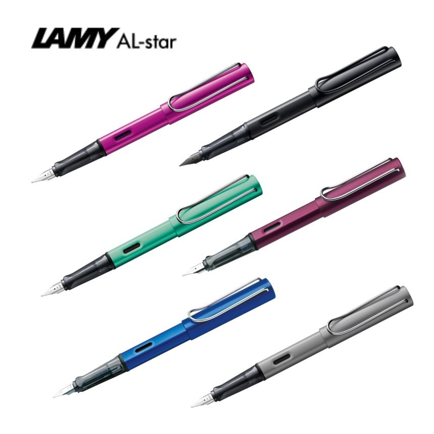 Stylo plume LAMY AL - star - Black Purple - Extra - fine (EF) - 4014519217312