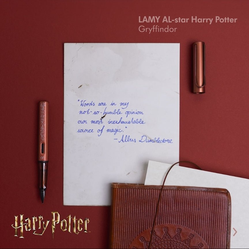 Stylo plume LAMY AL - star Édition Spéciale Harry Potter - Gryffondor - Medium (M) - 4014519783800