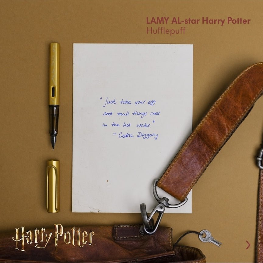 Stylo plume LAMY AL - star Édition Spéciale Harry Potter - Poufsouffle - Medium (M) - 4014519783848