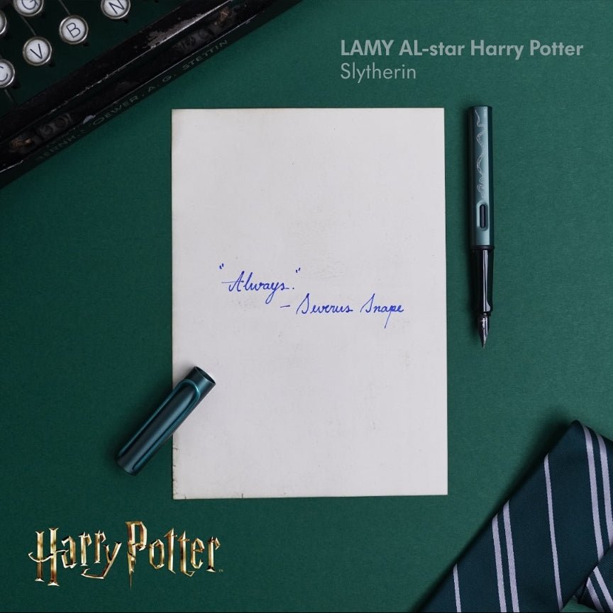 Stylo plume LAMY AL - star Édition Spéciale Harry Potter - Serpentard - Medium (M) - 4014519783879