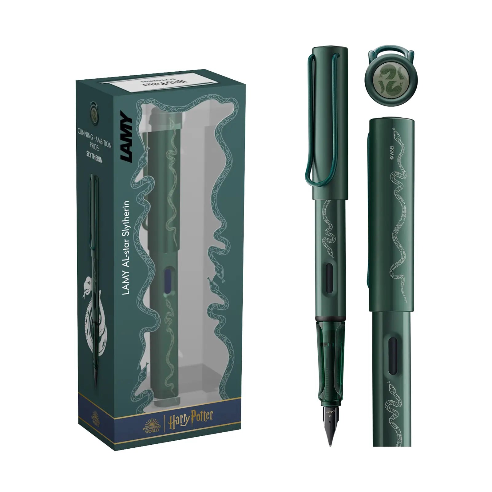 Stylo plume LAMY AL - star Édition Spéciale Harry Potter - Serpentard - Medium (M) - 