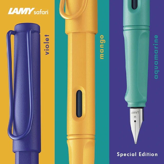 Stylo plume LAMY safari Édition Spéciale 2020 - Violet - Extra - fine (EF) - 4014519727453