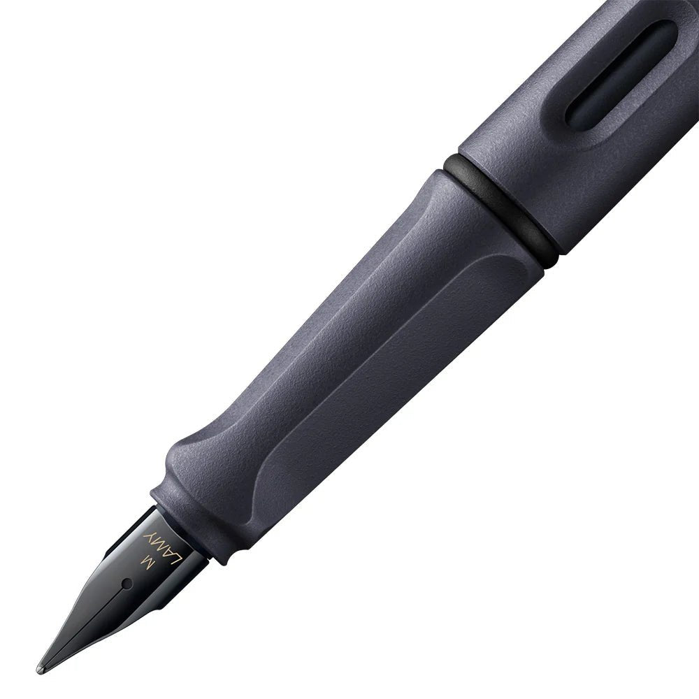 Stylo plume LAMY safari Steel Black Édition Spéciale - Extra - fine (EF) - Steel black - 4014519763277