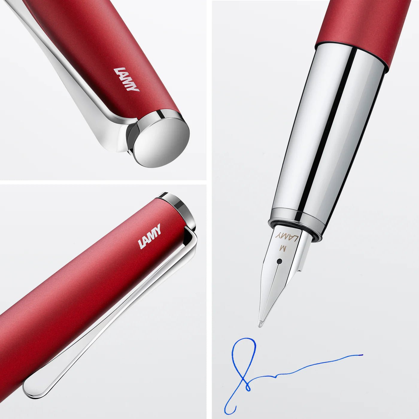 Stylo plume LAMY studio royal red matt Édition Spéciale - Extra - fine (EF) - Rouge mat - 4014519763192