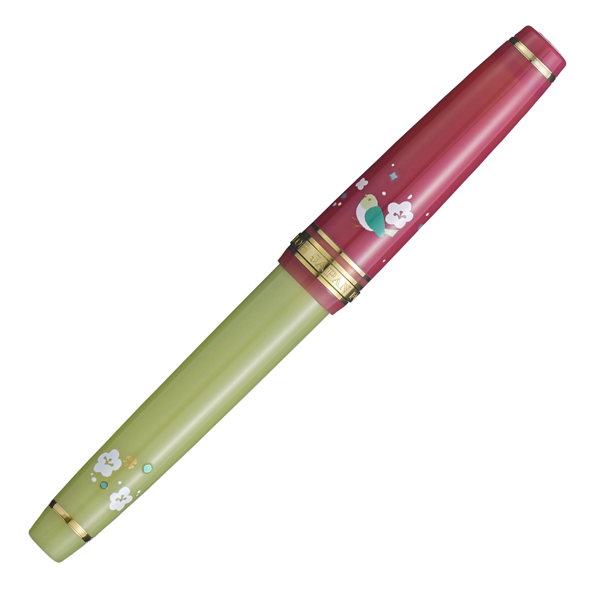 Stylo plume SAILOR Pro Gear Slim Princess Raden - Uguisu - Fine (F) - 4901680172604