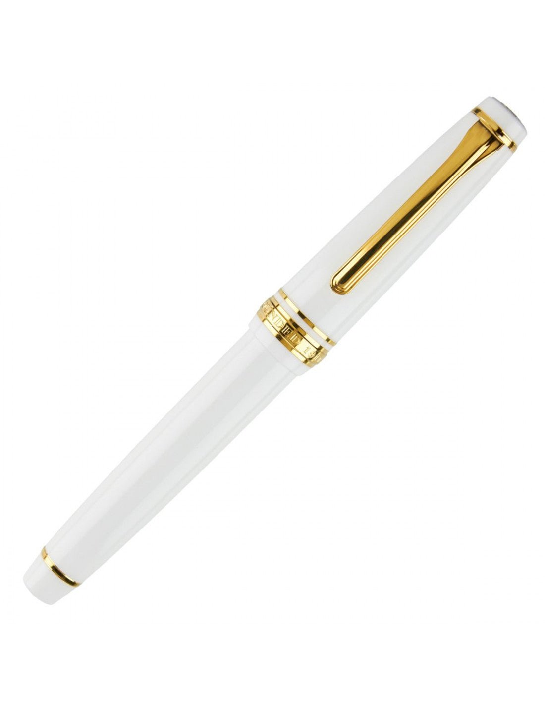 Stylo plume SAILOR Pro Gear Slim - White GT - Extra - fine (EF) - 4901680130734