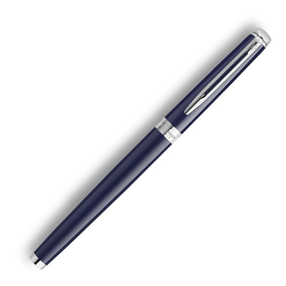 Stylo plume WATERMAN Hémisphère - Bleu Laqué CT - Fine (F) - 