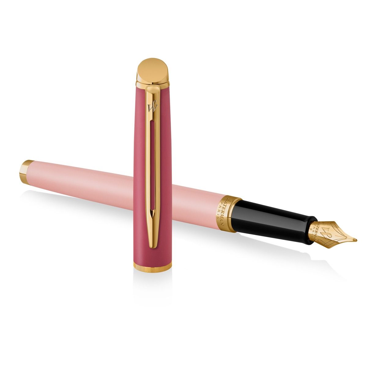 Stylo plume WATERMAN Hémisphère Colour Blocking - Rose GT - Fine (F) - 3026981798962