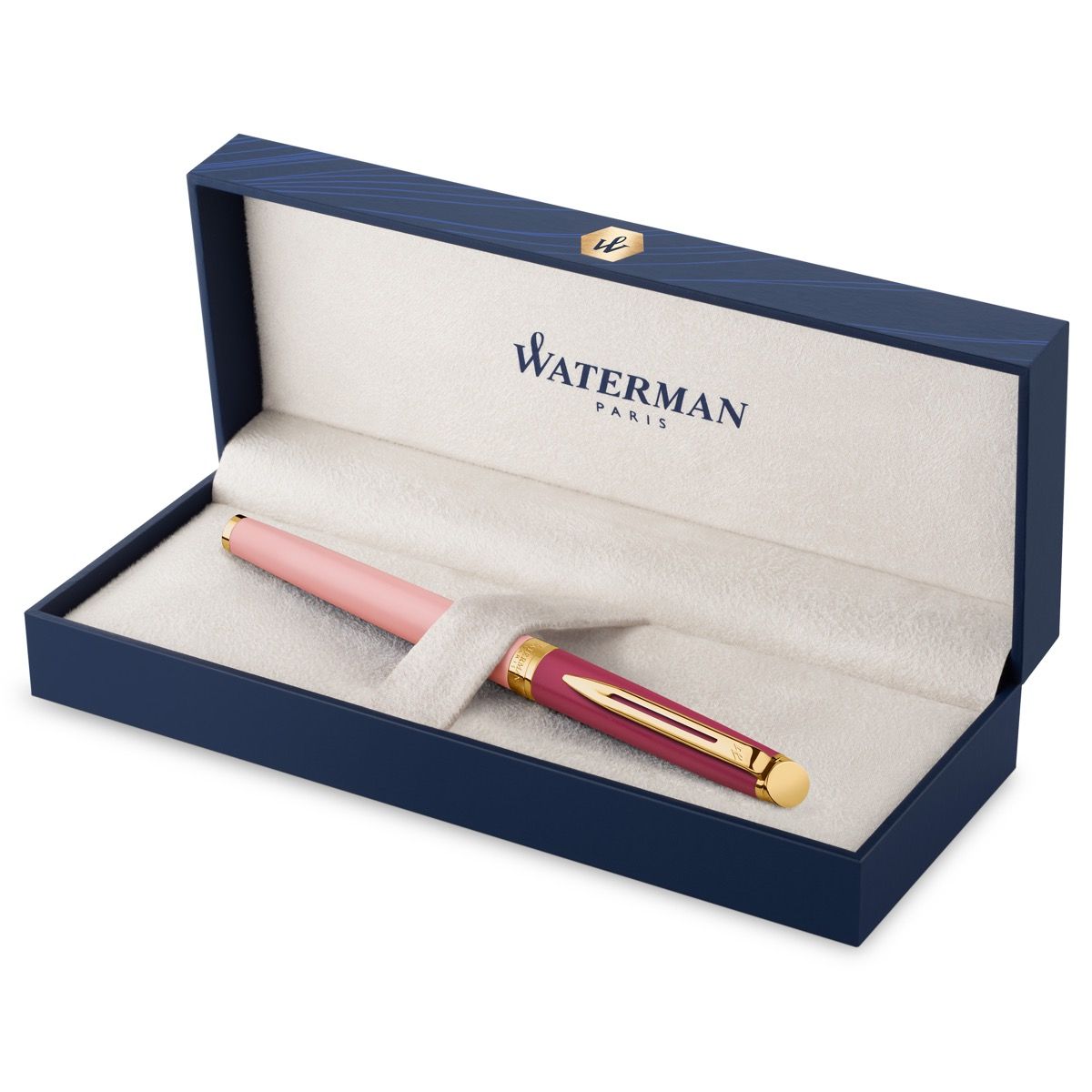 Stylo plume WATERMAN Hémisphère Colour Blocking - Rose GT - Fine (F) - 3026981798962