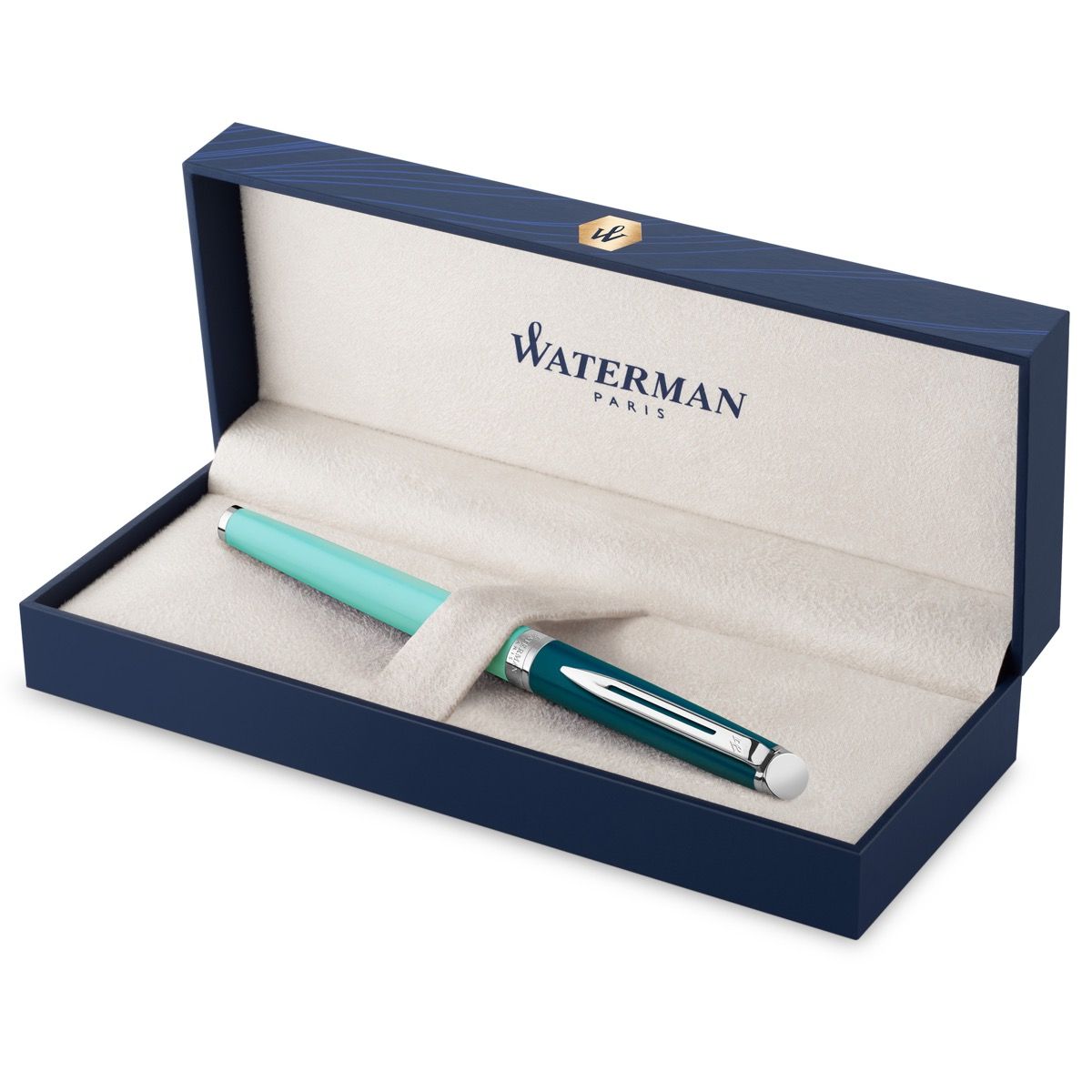 Stylo plume WATERMAN Hémisphère Colour Blocking - Vert CT - Fine (F) - 3026981901225