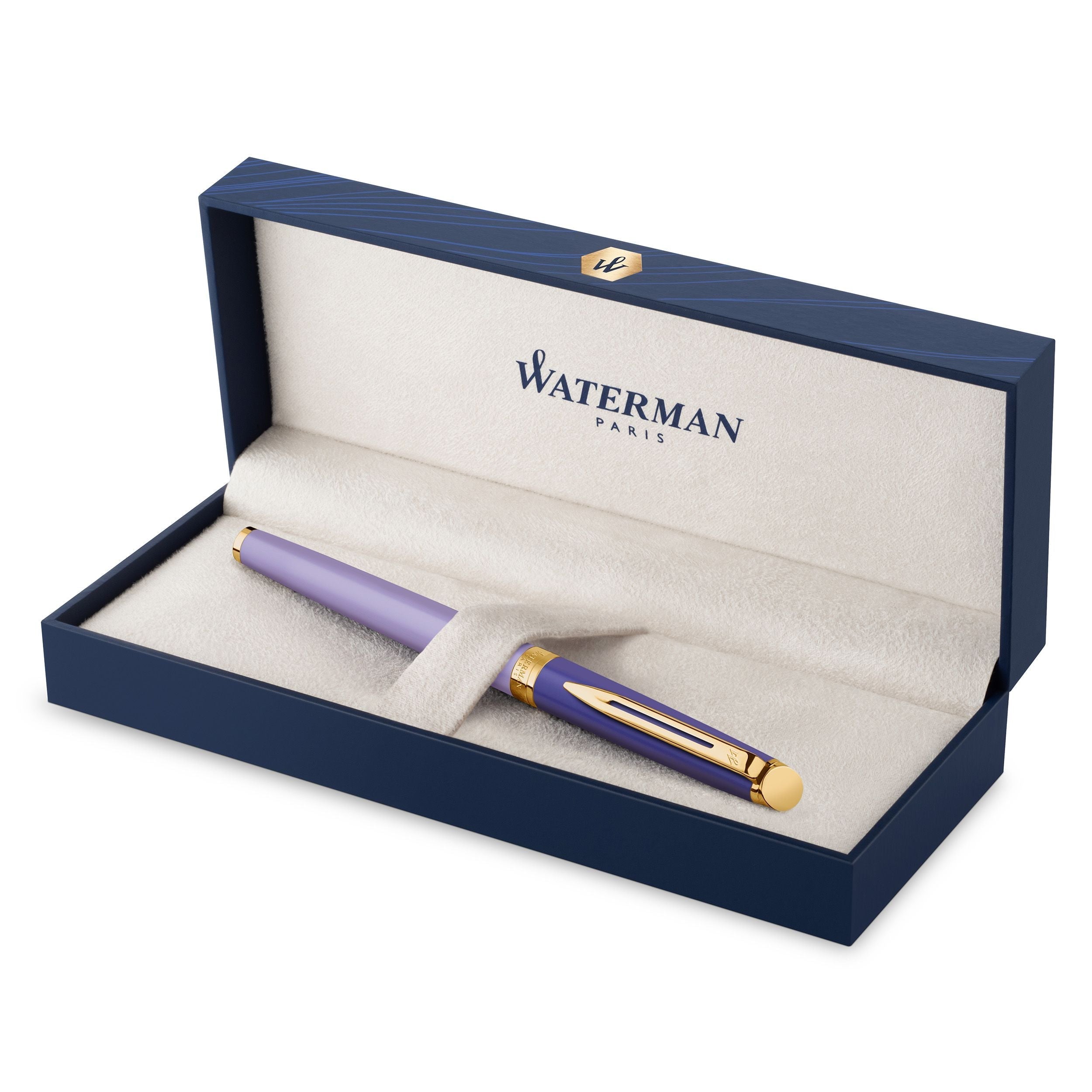 Stylo plume WATERMAN Hémisphère Colour Blocking - Violet GT - Fine (F) - 3026981799006