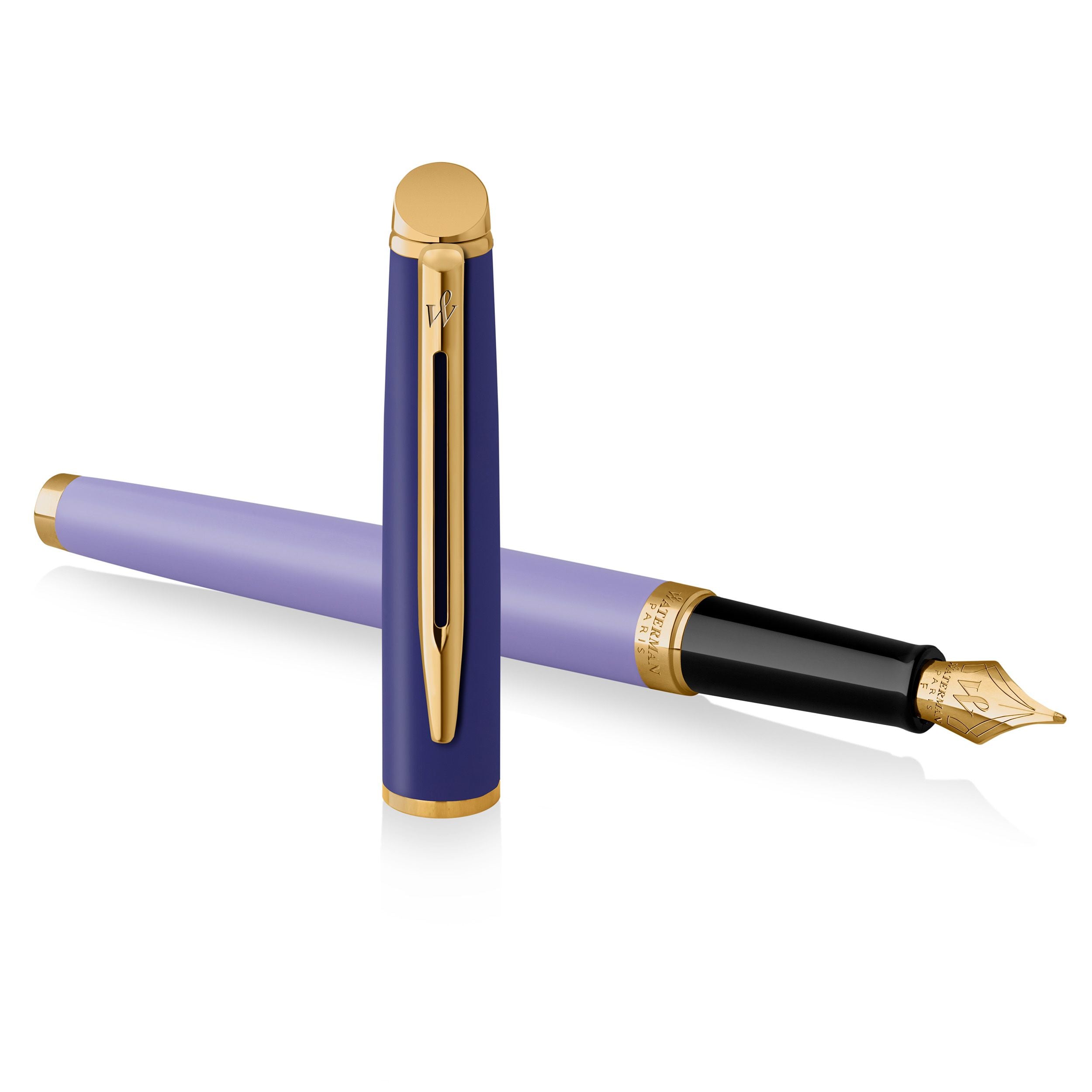 Stylo plume WATERMAN Hémisphère Colour Blocking - Violet GT - Fine (F) - 3026981799006