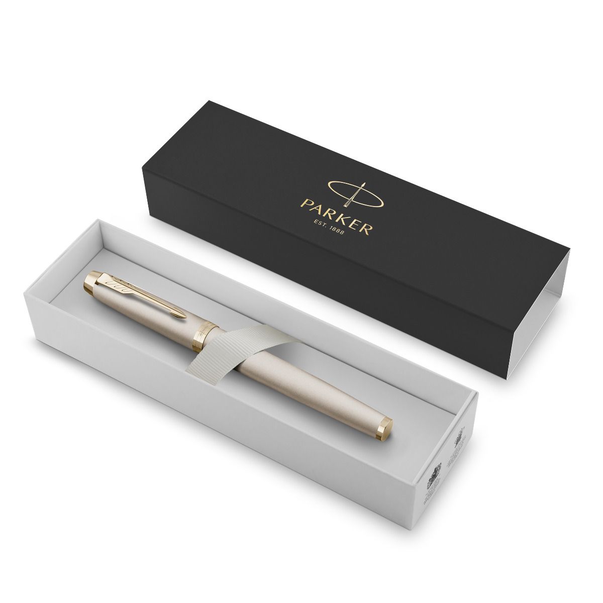 Stylo roller PARKER IM Monochrome - Champagne - 3026981729553