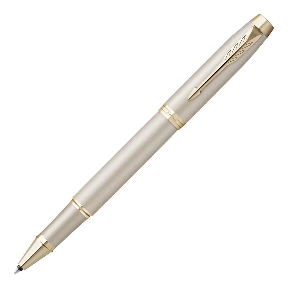 Stylo roller PARKER IM Monochrome - Champagne - 3026981729553