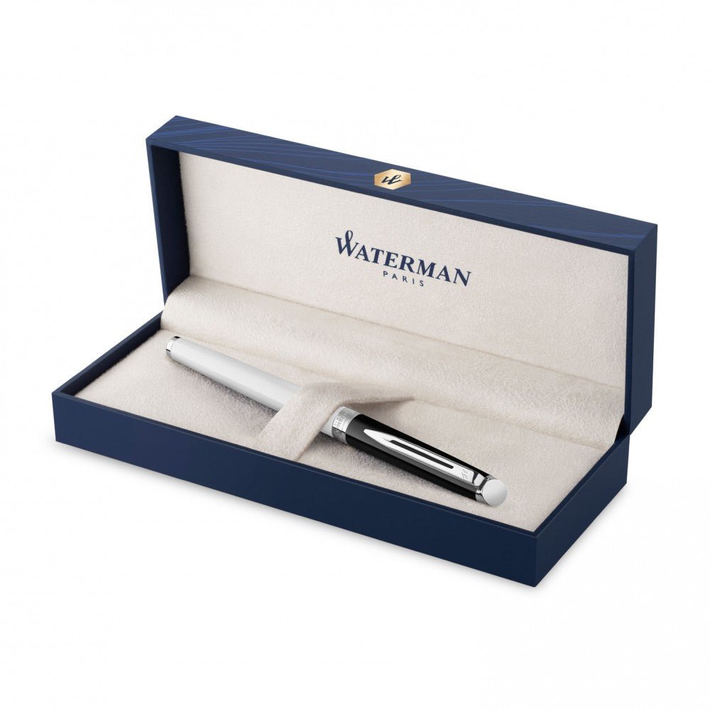 Stylo roller WATERMAN Hémisphère Colour Blocking - Noir et Blanc CT - 3026982028457